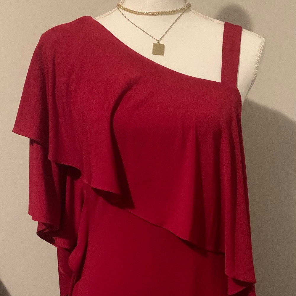 Asymmetrical cocktail dress